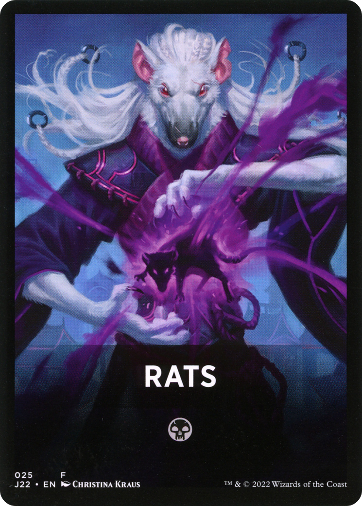 Rats Theme Card [Jumpstart 2022 Front Cards] | Kessel Run Games Inc. 