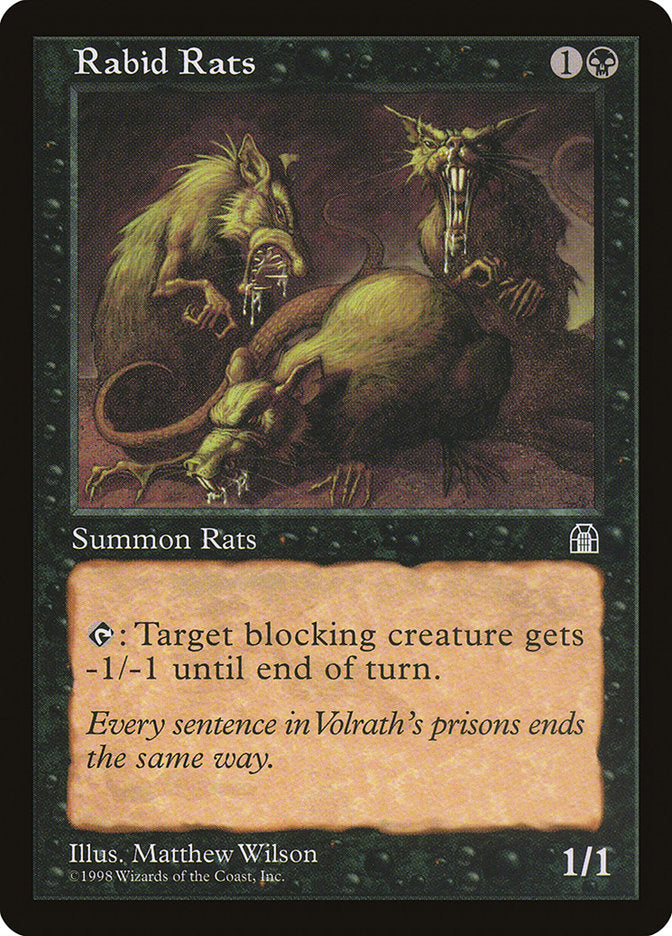 Rabid Rats [Stronghold] | Kessel Run Games Inc. 