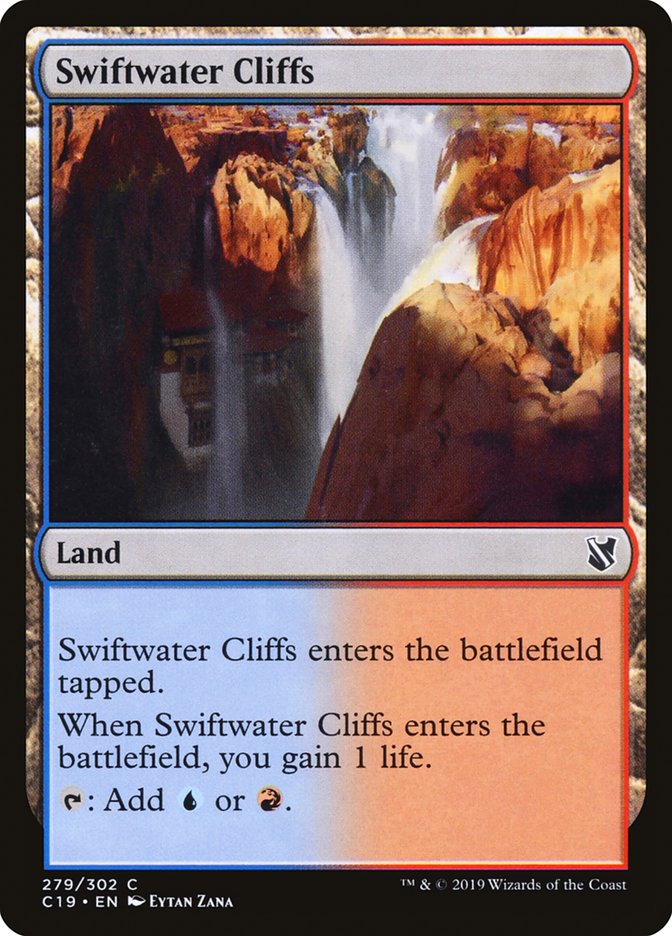 Swiftwater Cliffs [Commander 2019] | Kessel Run Games Inc. 