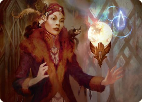 Misfortune Teller Art Card [Streets of New Capenna Art Series] | Kessel Run Games Inc. 