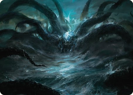 The Watcher in the Water Art Card [The Lord of the Rings: Tales of Middle-earth Art Series] | Kessel Run Games Inc. 