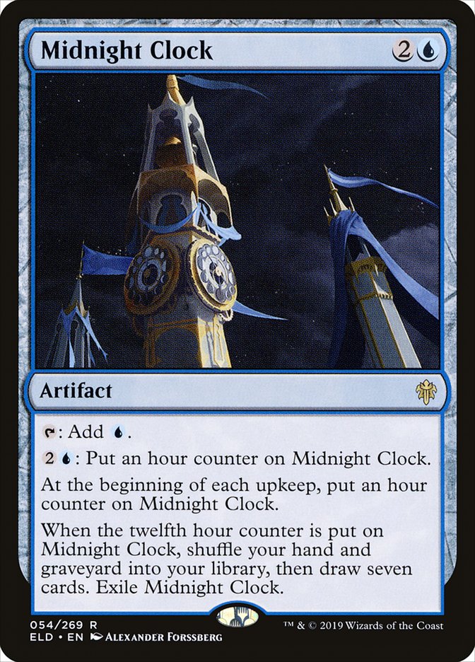 Midnight Clock [Throne of Eldraine] | Kessel Run Games Inc. 