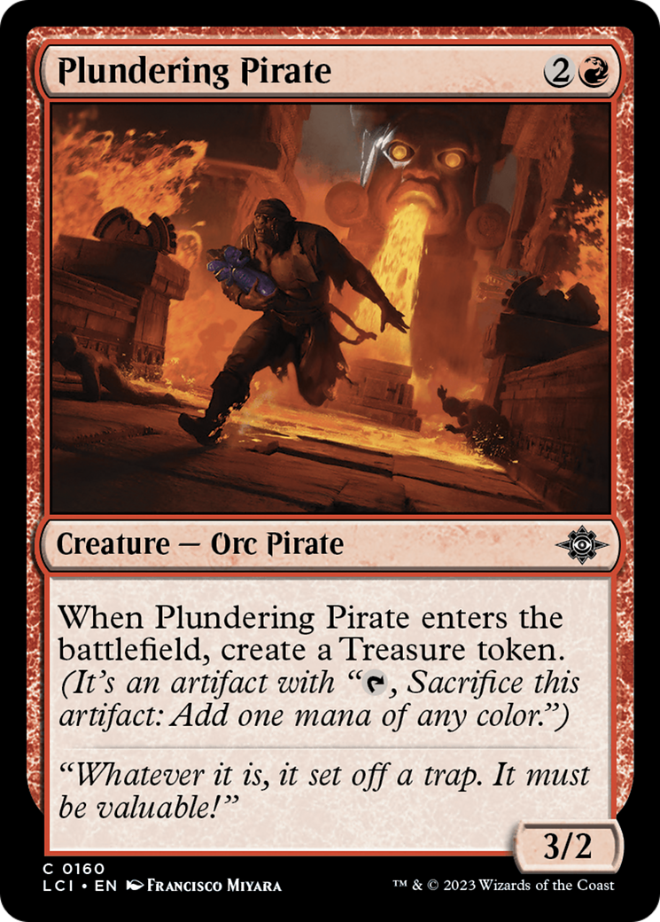 Plundering Pirate [The Lost Caverns of Ixalan] | Kessel Run Games Inc. 
