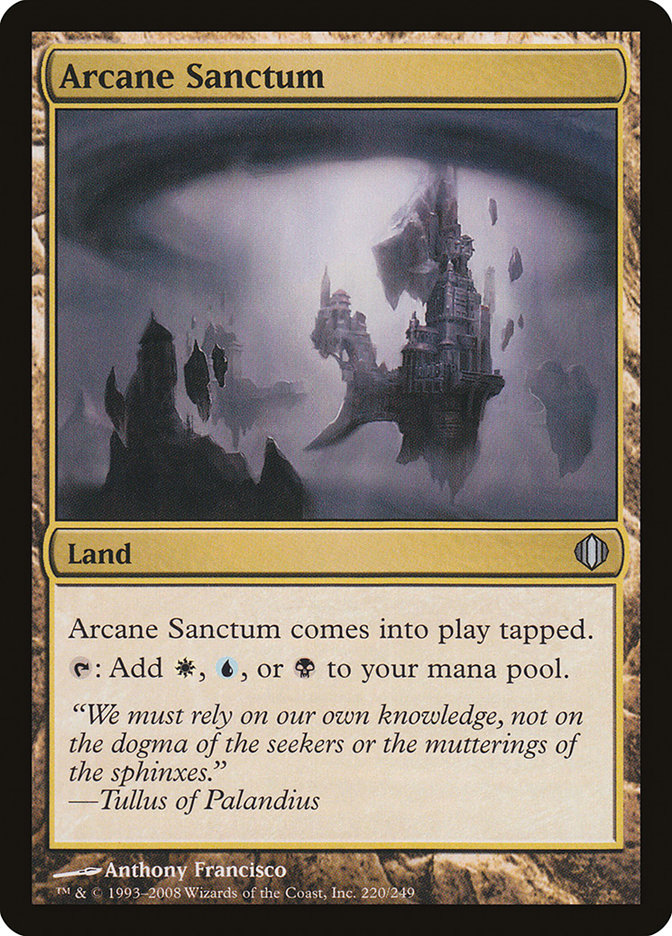 Arcane Sanctum [Shards of Alara] | Kessel Run Games Inc. 