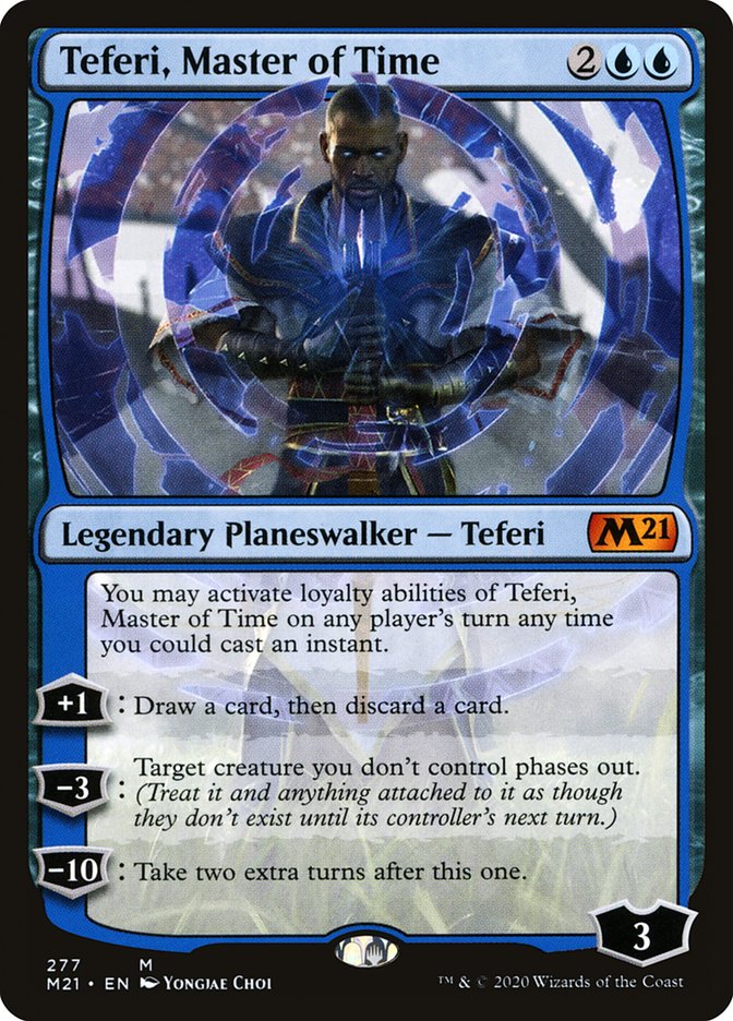 Teferi, Master of Time (277) [Core Set 2021] | Kessel Run Games Inc. 