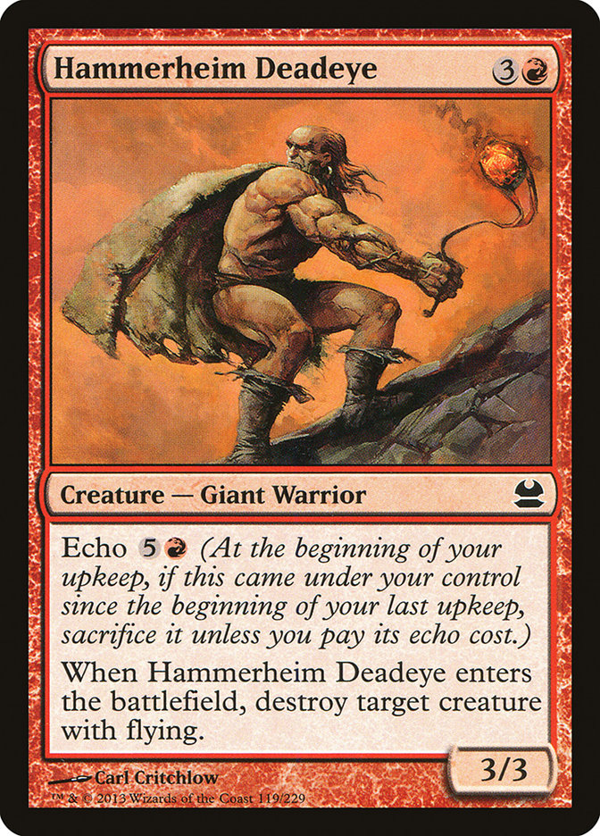 Hammerheim Deadeye [Modern Masters] | Kessel Run Games Inc. 