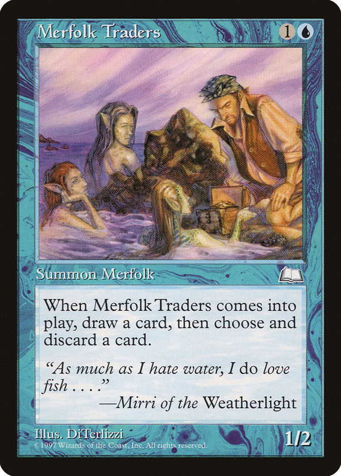 Merfolk Traders [Weatherlight] | Kessel Run Games Inc. 
