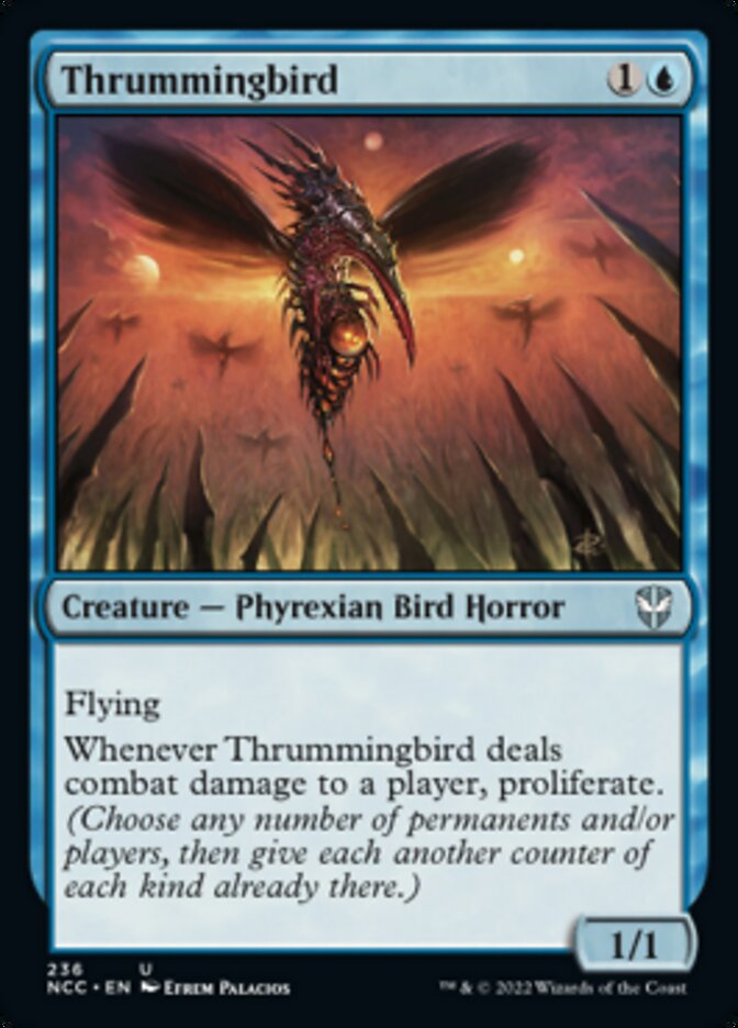 Thrummingbird [Streets of New Capenna Commander] | Kessel Run Games Inc. 