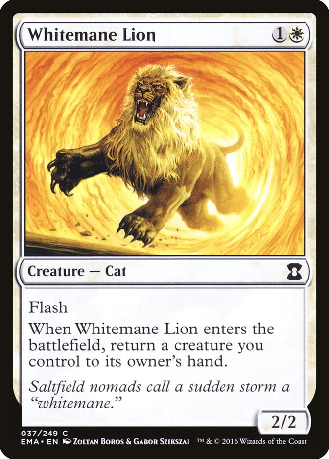 Whitemane Lion [Eternal Masters] | Kessel Run Games Inc. 