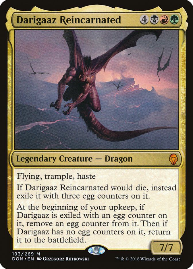 Darigaaz Reincarnated [Dominaria] | Kessel Run Games Inc. 