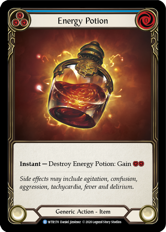 Energy Potion [U-WTR170] (Welcome to Rathe Unlimited)  Unlimited Normal | Kessel Run Games Inc. 