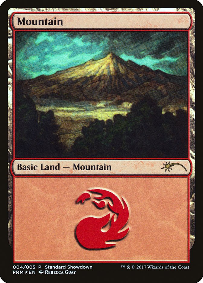 Mountain (4) [Ixalan Standard Showdown] | Kessel Run Games Inc. 