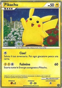 Pikachu (PW2) (Italian) [Pikachu World Collection Promos] | Kessel Run Games Inc. 