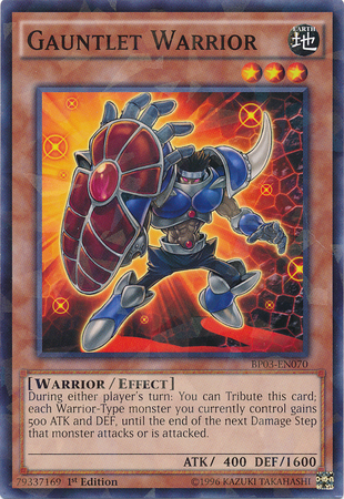 Gauntlet Warrior [BP03-EN070] Shatterfoil Rare | Kessel Run Games Inc. 