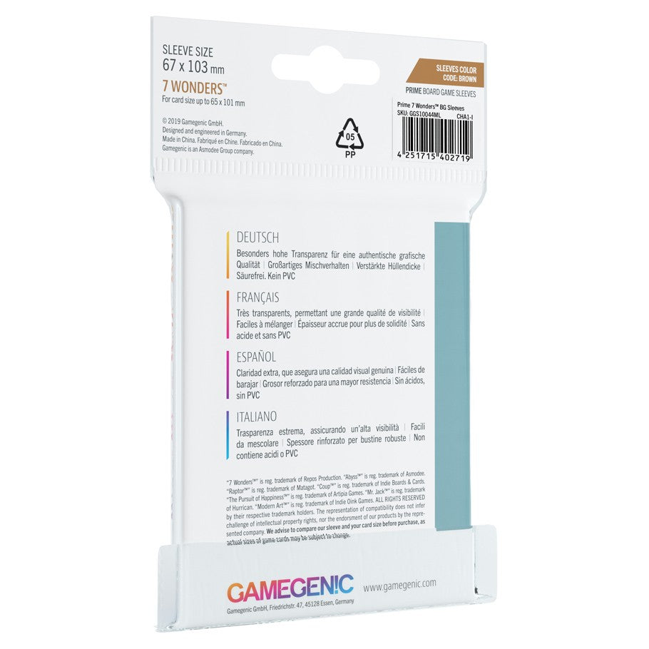 Gamegenic Prime 7 Wonders (80) | Kessel Run Games Inc. 