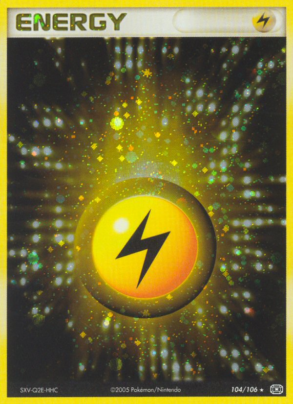 Lightning Energy (104/106) [EX: Emerald] | Kessel Run Games Inc. 
