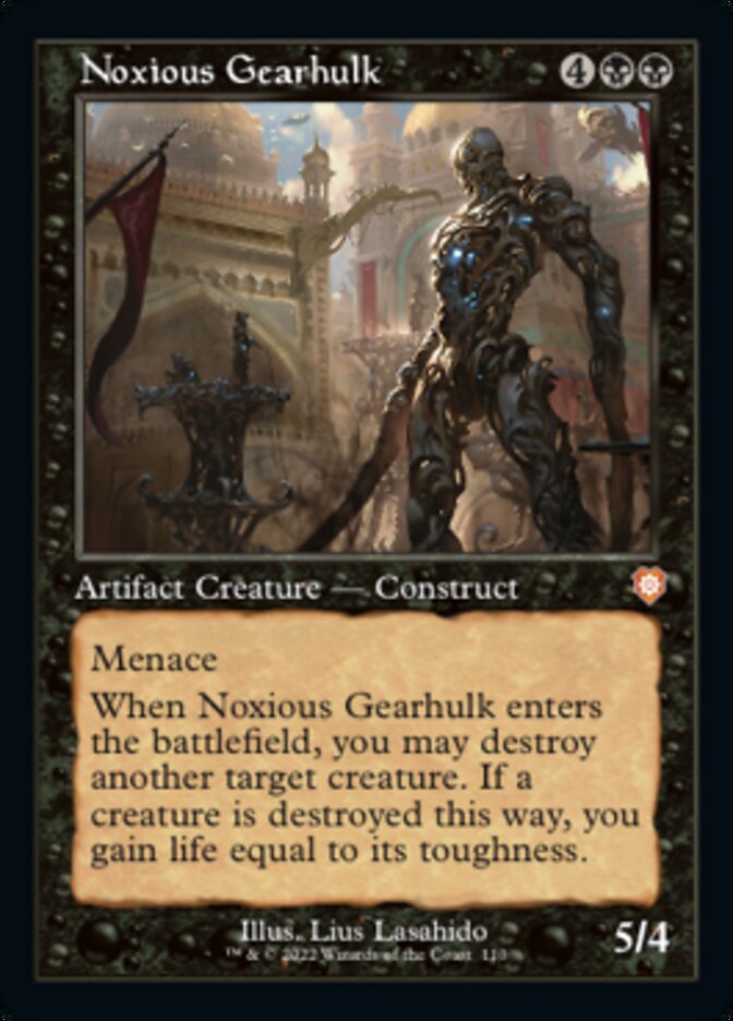 Noxious Gearhulk (Retro) [The Brothers' War Commander] | Kessel Run Games Inc. 