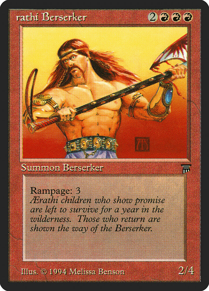 Aerathi Berserker [Legends] | Kessel Run Games Inc. 
