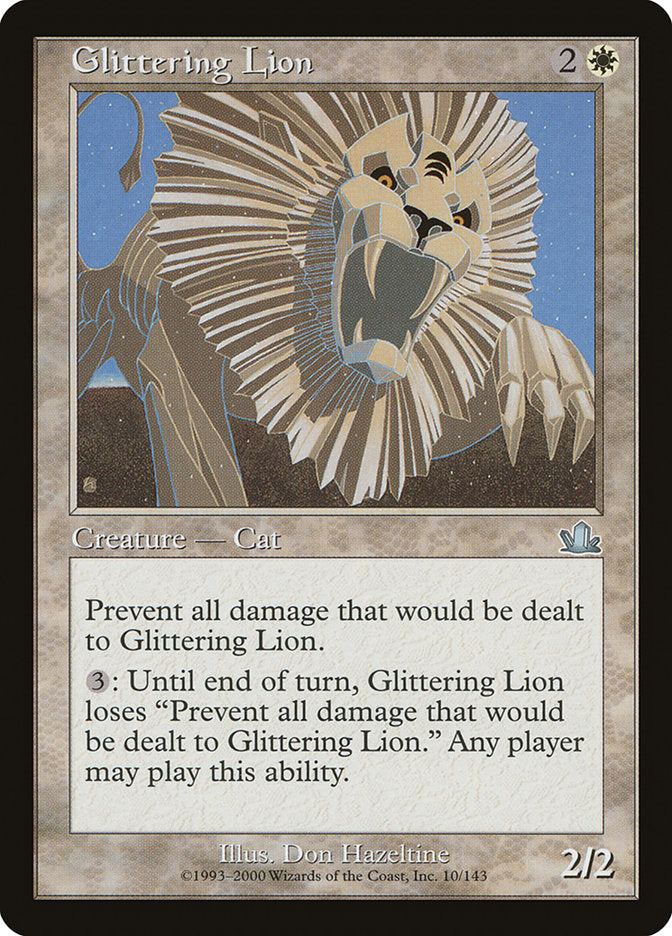 Glittering Lion [Prophecy] | Kessel Run Games Inc. 