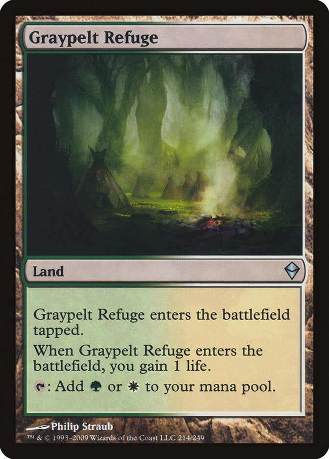 Graypelt Refuge [Zendikar] | Kessel Run Games Inc. 