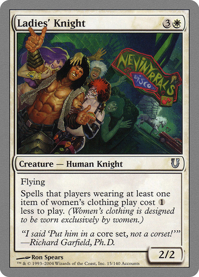 Ladies' Knight [Unhinged] | Kessel Run Games Inc. 
