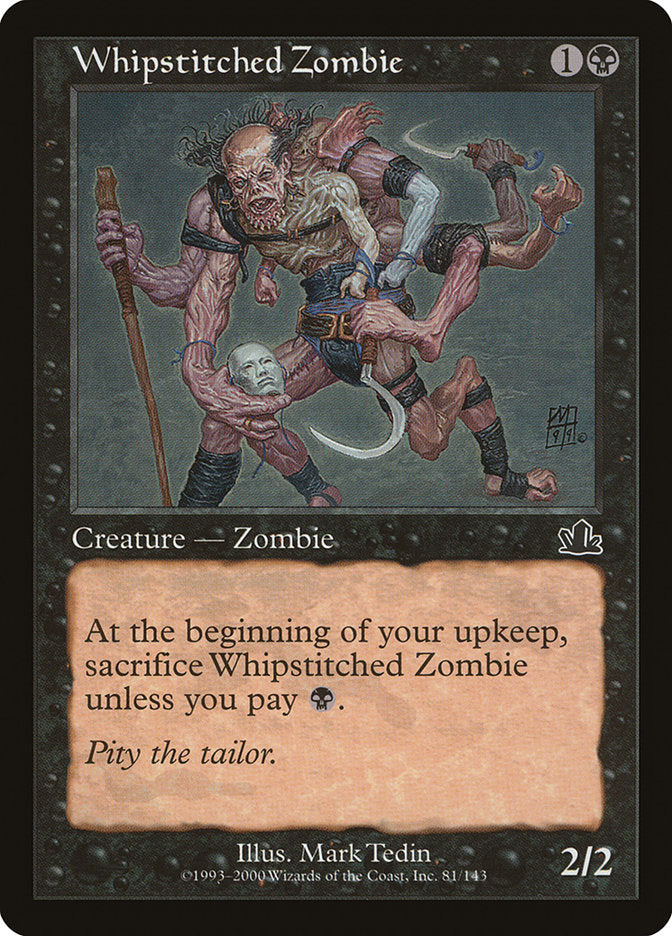 Whipstitched Zombie [Prophecy] | Kessel Run Games Inc. 