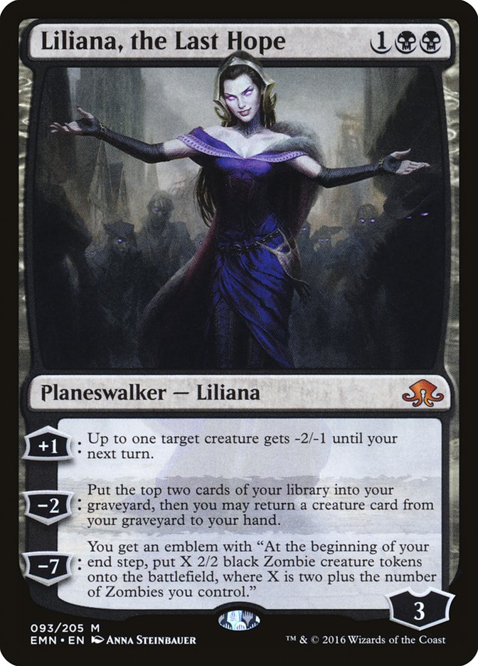 Liliana, the Last Hope [Eldritch Moon] | Kessel Run Games Inc. 
