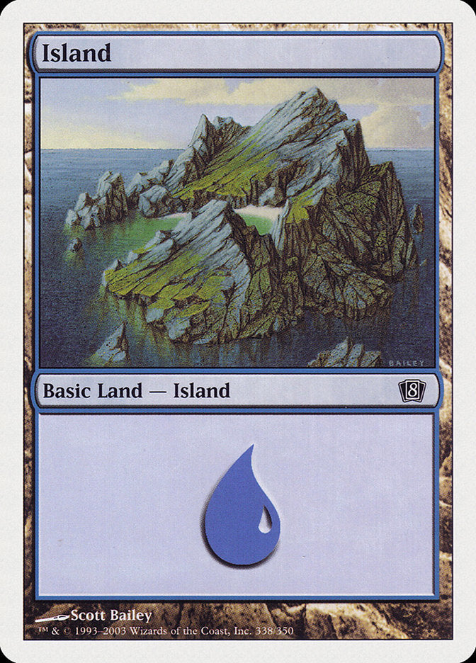 Island (338) [Eighth Edition] | Kessel Run Games Inc. 