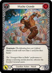 Macho Grande (Red) [EVR027] (Everfest)  1st Edition Rainbow Foil | Kessel Run Games Inc. 