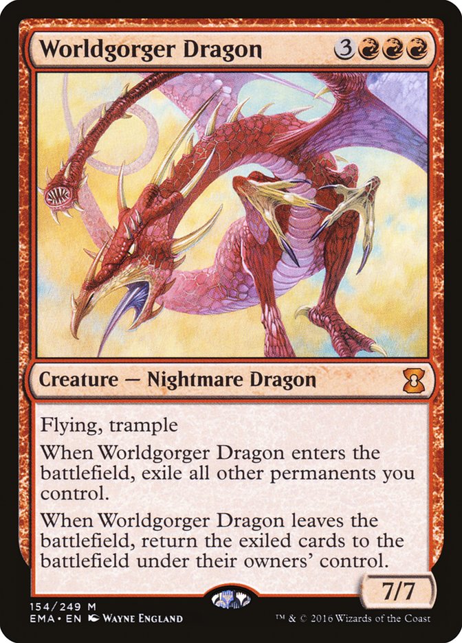 Worldgorger Dragon [Eternal Masters] | Kessel Run Games Inc. 