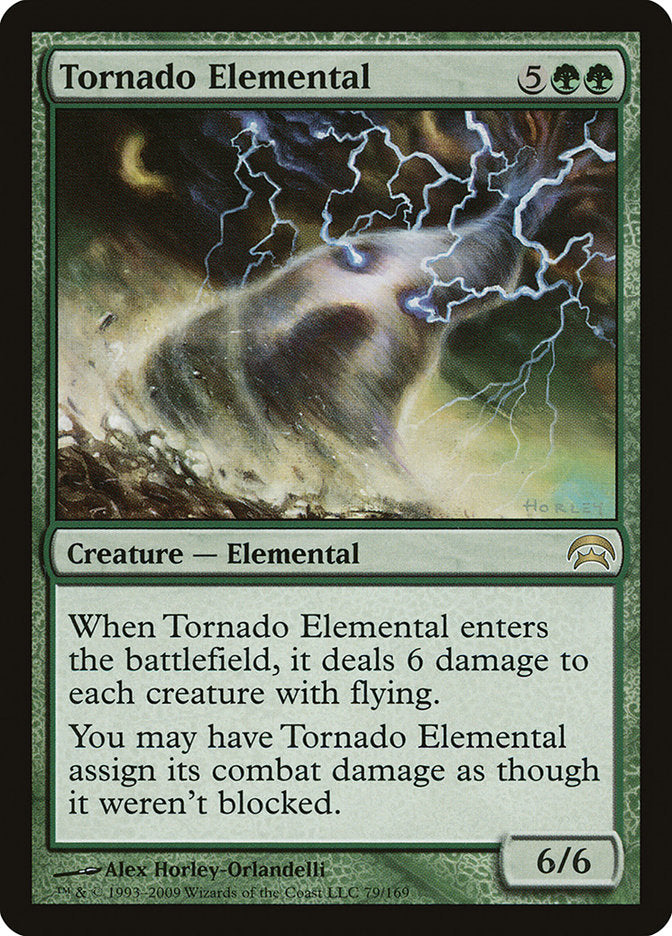 Tornado Elemental [Planechase] | Kessel Run Games Inc. 