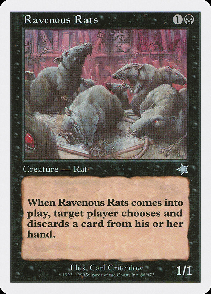 Ravenous Rats [Starter 1999] | Kessel Run Games Inc. 