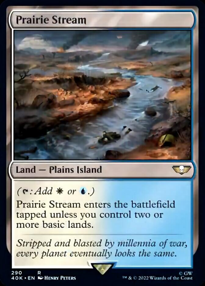 Prairie Stream (Surge Foil) [Warhammer 40,000] | Kessel Run Games Inc. 
