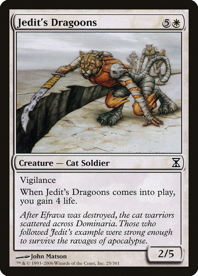 Jedit's Dragoons [Time Spiral] | Kessel Run Games Inc. 