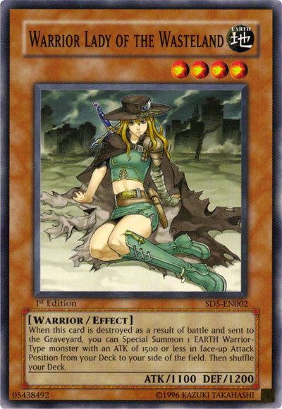 Warrior Lady of the Wasteland [SD5-EN002] Common | Kessel Run Games Inc. 