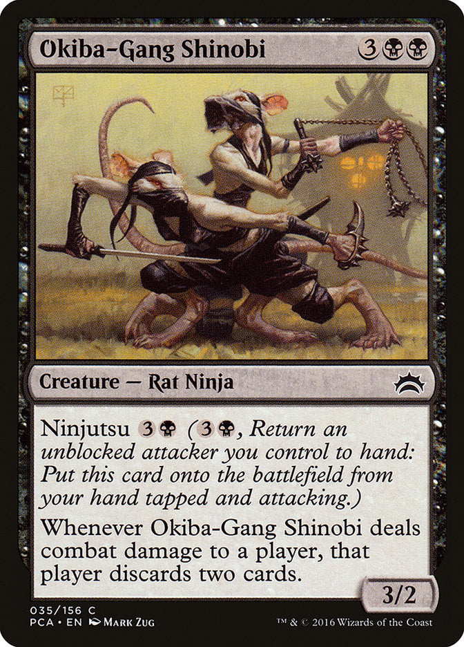 Okiba-Gang Shinobi [Planechase Anthology] | Kessel Run Games Inc. 