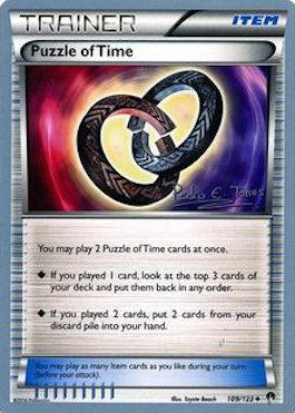 Puzzle of Time (109/122) (Dragones y Sombras - Pedro Eugenio Torres) [World Championships 2018] | Kessel Run Games Inc. 