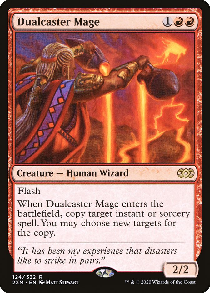 Dualcaster Mage [Double Masters] | Kessel Run Games Inc. 