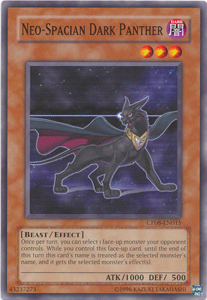 Neo-Spacian Dark Panther [CP08-EN015] Common | Kessel Run Games Inc. 