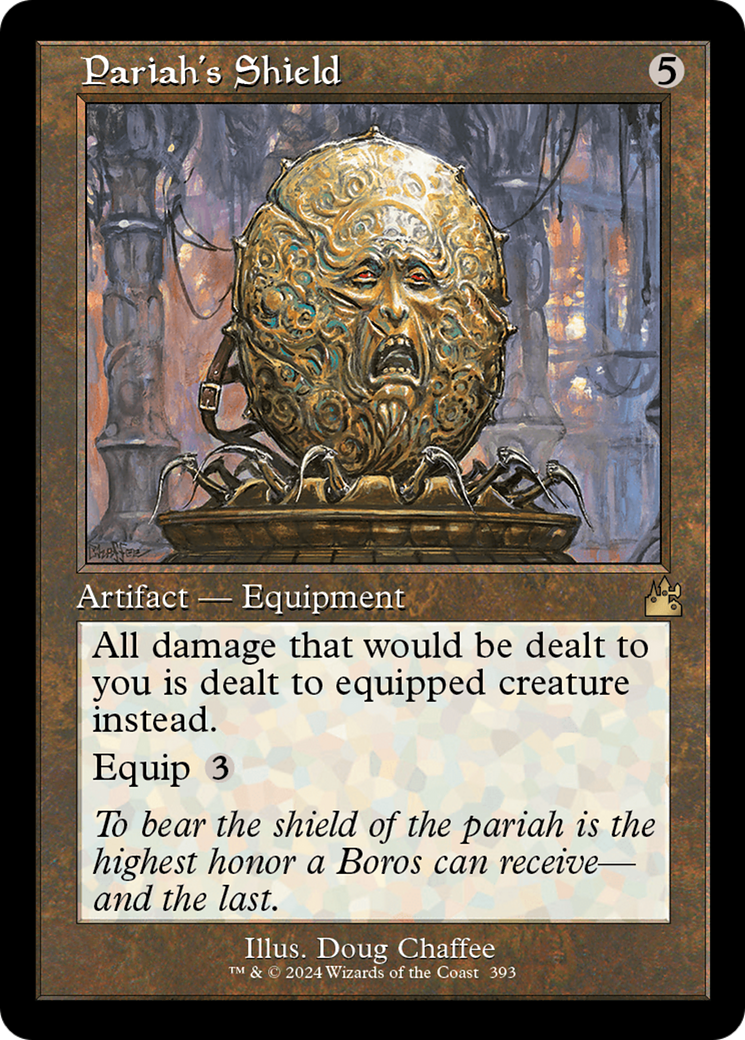 Pariah's Shield (Retro Frame) [Ravnica Remastered] | Kessel Run Games Inc. 