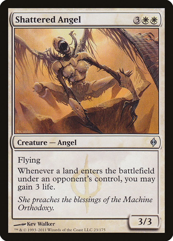 Shattered Angel [New Phyrexia] - Kessel Run Games Inc.  | Kessel Run Games Inc. 