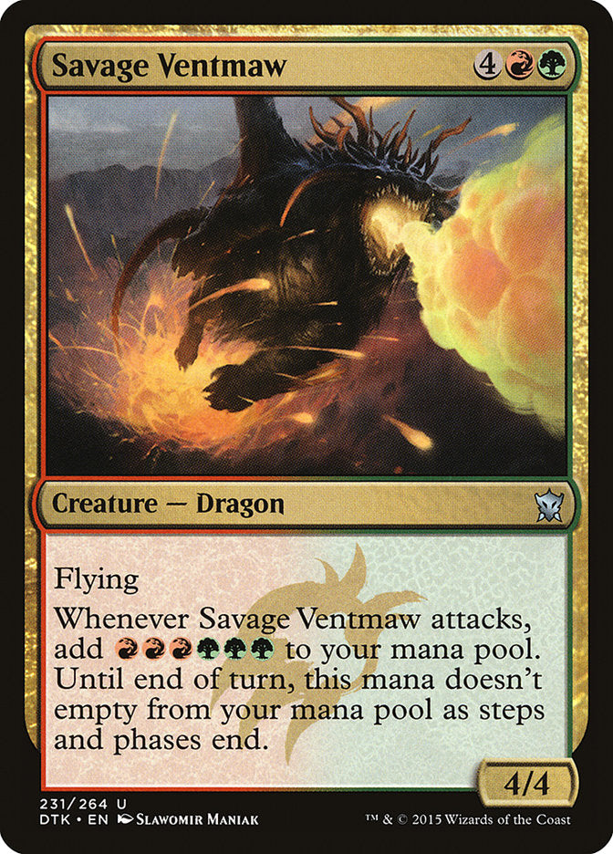 Savage Ventmaw [Dragons of Tarkir] | Kessel Run Games Inc. 