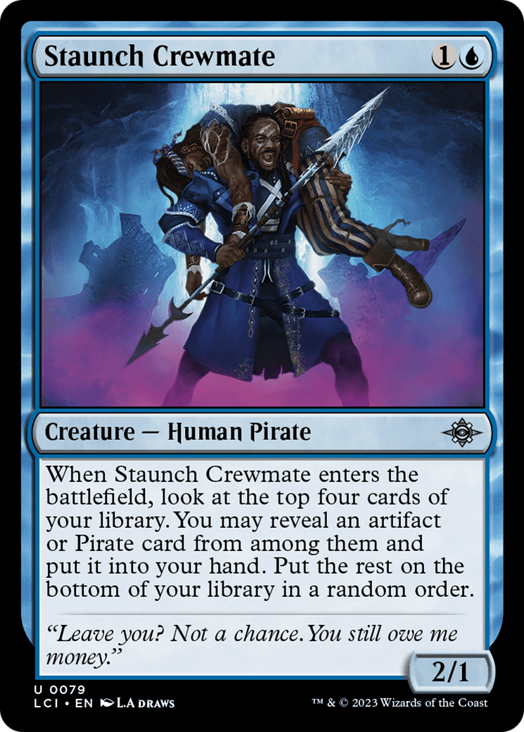 Staunch Crewmate [The Lost Caverns of Ixalan] | Kessel Run Games Inc. 