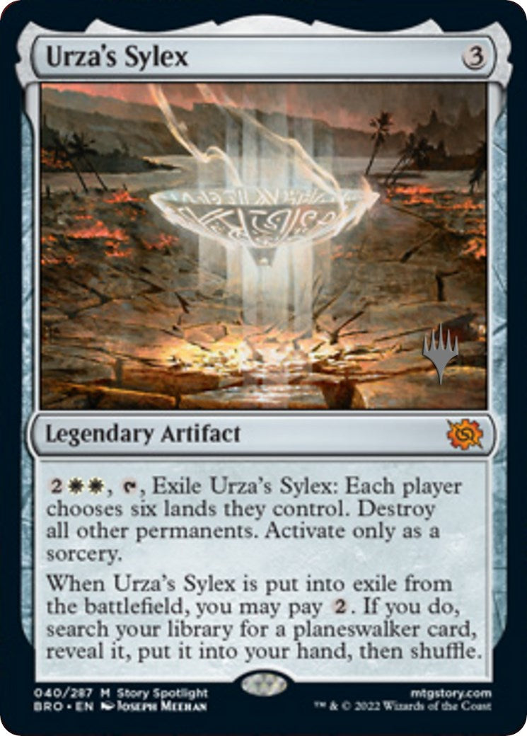 Urza's Sylex (Promo Pack) [The Brothers' War Promos] | Kessel Run Games Inc. 