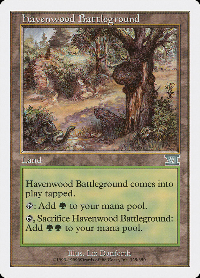 Havenwood Battleground [Classic Sixth Edition] | Kessel Run Games Inc. 