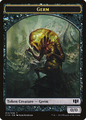 Germ // Zombie (016/036) Double-Sided Token [Commander 2014 Tokens] | Kessel Run Games Inc. 