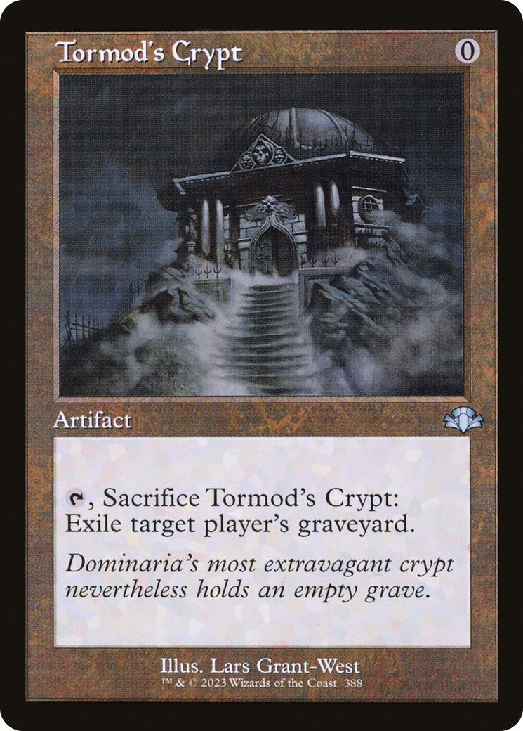 Tormod's Crypt (Retro) [Dominaria Remastered] | Kessel Run Games Inc. 