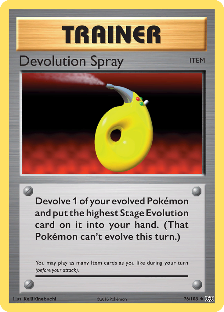 Devolution Spray (76/108) [XY: Evolutions] | Kessel Run Games Inc. 