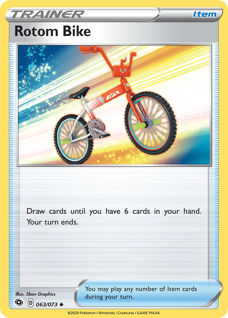 Rotom Bike (063/073) [Sword & Shield: Champion's Path] | Kessel Run Games Inc. 