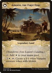 Legion's Landing // Adanto, the First Fort [Ixalan] | Kessel Run Games Inc. 